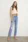 HIGH RISE DISTRESSED GIRLFRIEND JEANS